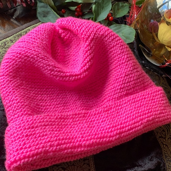 100% handmade Soft wool slouchy convertible Hat/beanie - Picture 12 of 12